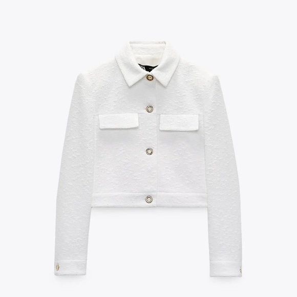 Zara cropped Blazer NWT - Picture 1 of 5